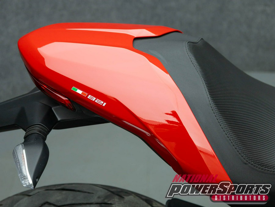 2021 DUCATI MONSTER 821 W/ABS