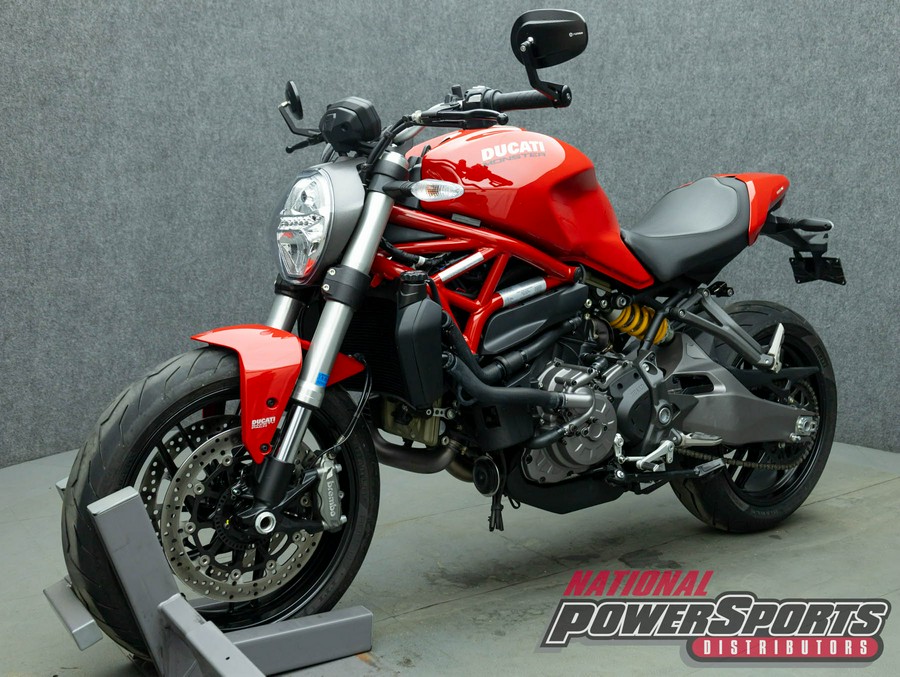 2021 DUCATI MONSTER 821 W/ABS