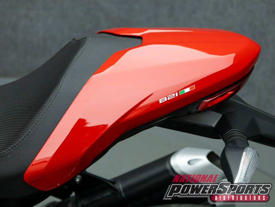 2021 DUCATI MONSTER 821 W/ABS