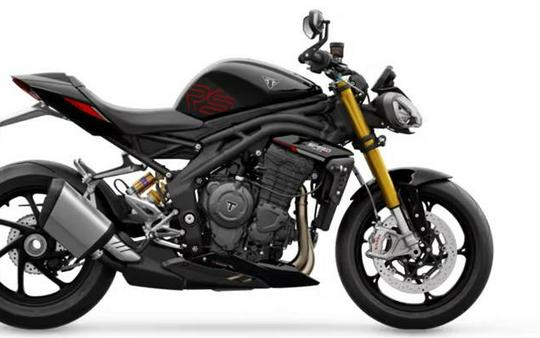 2026 Triumph Speed Triple 1200 RS - Granite / Tri Yel