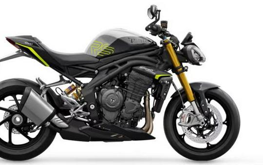 2026 Triumph Speed Triple 1200 RS - Granite / Tri Yel