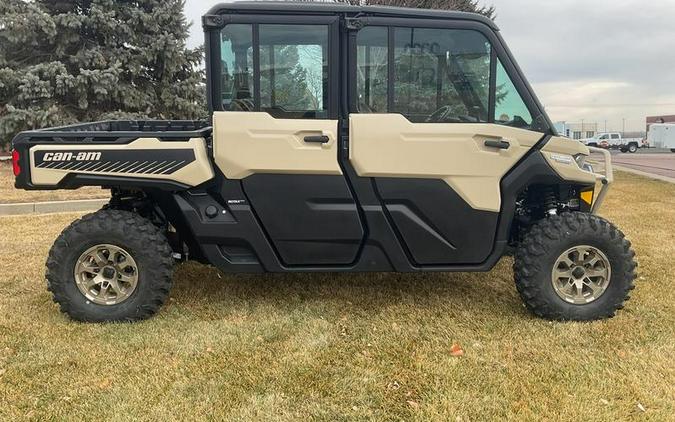 2024 Can-Am® Defender MAX Limited HD10 Desert Tan & Timeless Black