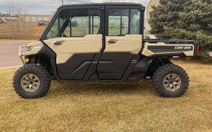 2024 Can-Am® Defender MAX Limited HD10 Desert Tan & Timeless Black