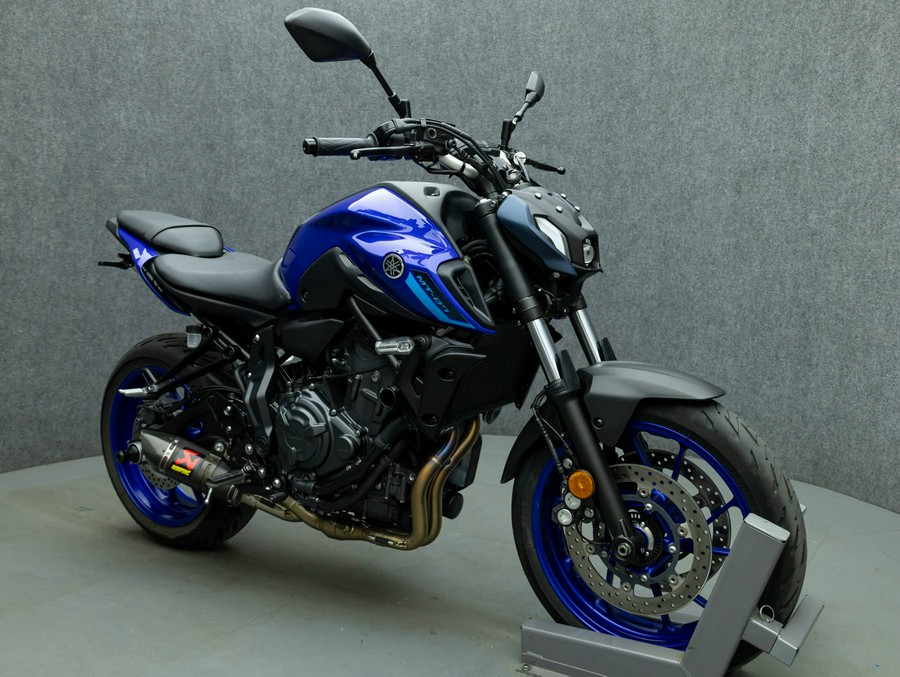 2022 YAMAHA MT07 700 W/ABS