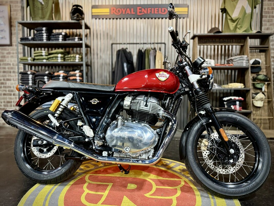 2026 Royal Enfield INT 650 Canyon Red