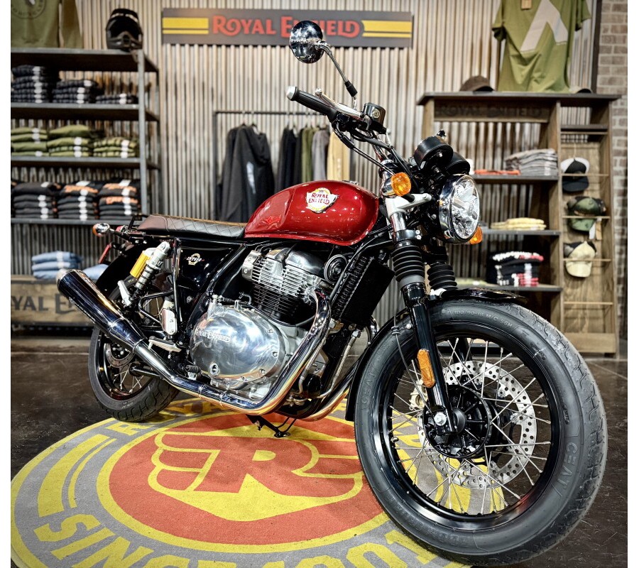 2026 Royal Enfield INT 650 Canyon Red