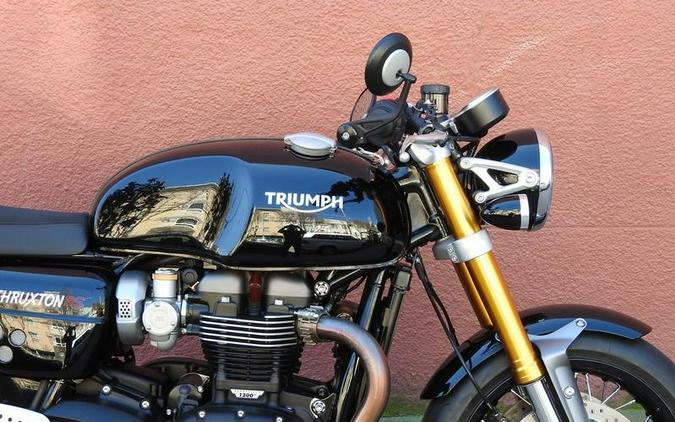 2021 Triumph Thruxton RS Jet Black