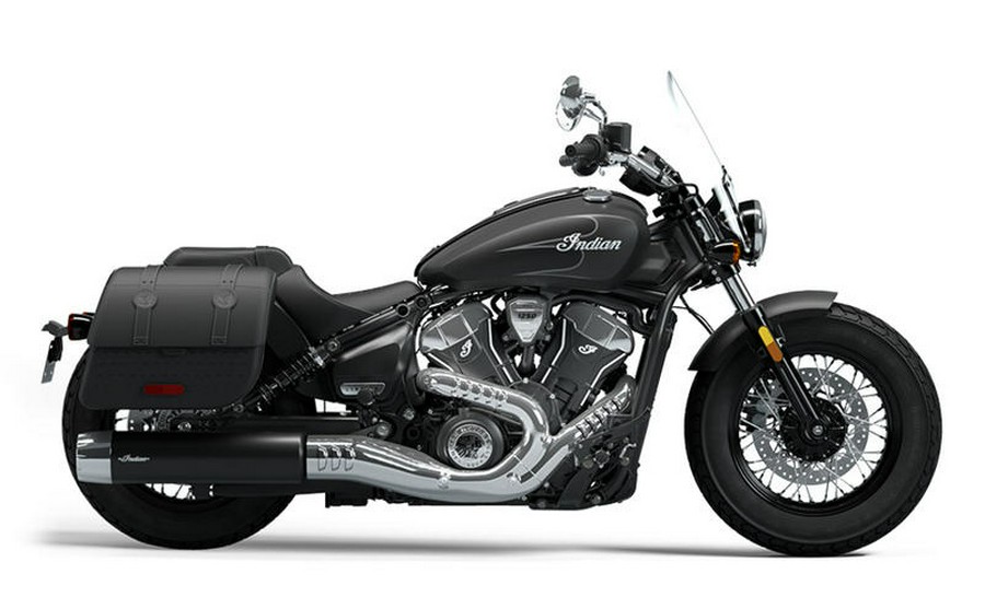 2025 Indian Motorcycle® Super Scout® Black Smoke with Graphics