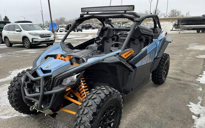 2025 Can-Am® Maverick X3 DS Turbo Scandi Blue & Orange Crush