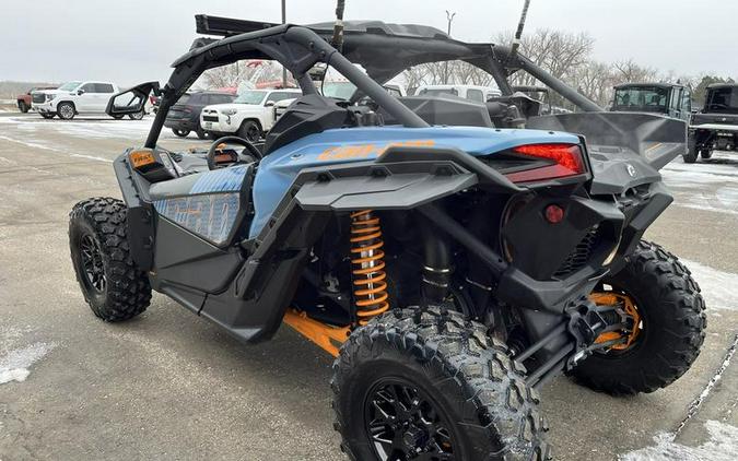 2025 Can-Am® Maverick X3 DS Turbo Scandi Blue & Orange Crush