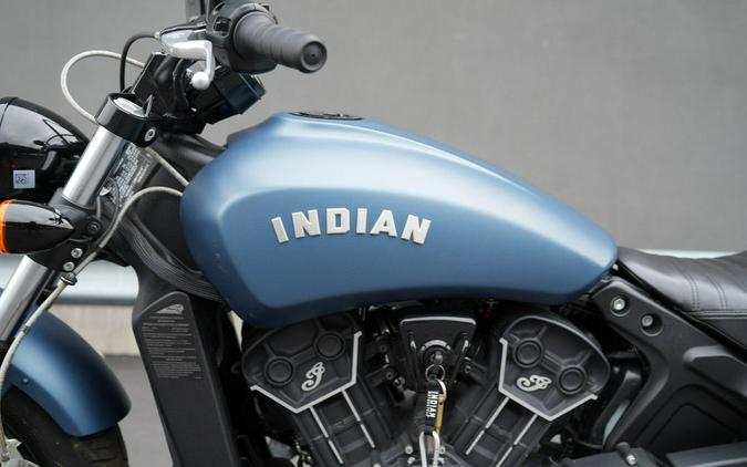 2021 Indian Motorcycle Scout Bobber Sixty ABS Blue Slate Smoke