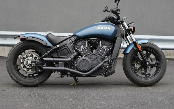 2021 Indian Motorcycle Scout Bobber Sixty ABS Blue Slate Smoke