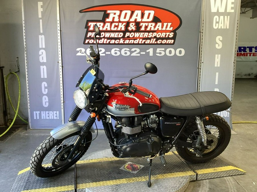 2016 Triumph Scrambler 2 Tone