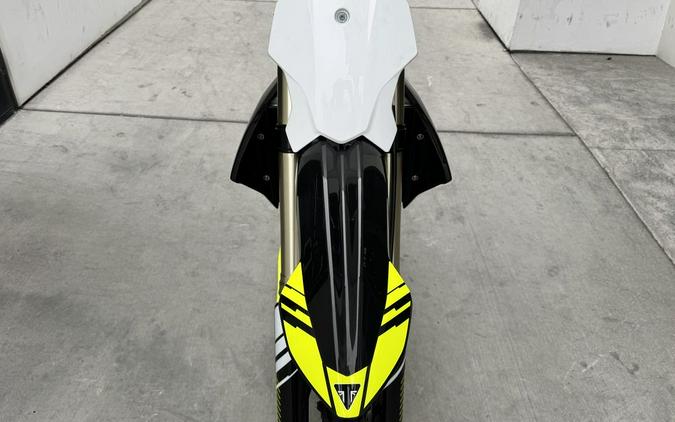 2025 Triumph TF 250-X Jet Black/Pure White