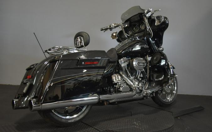 2012 Harley-Davidson CVO Street Glide Crimson Mist Black/Dark Slate with Flame Graphic