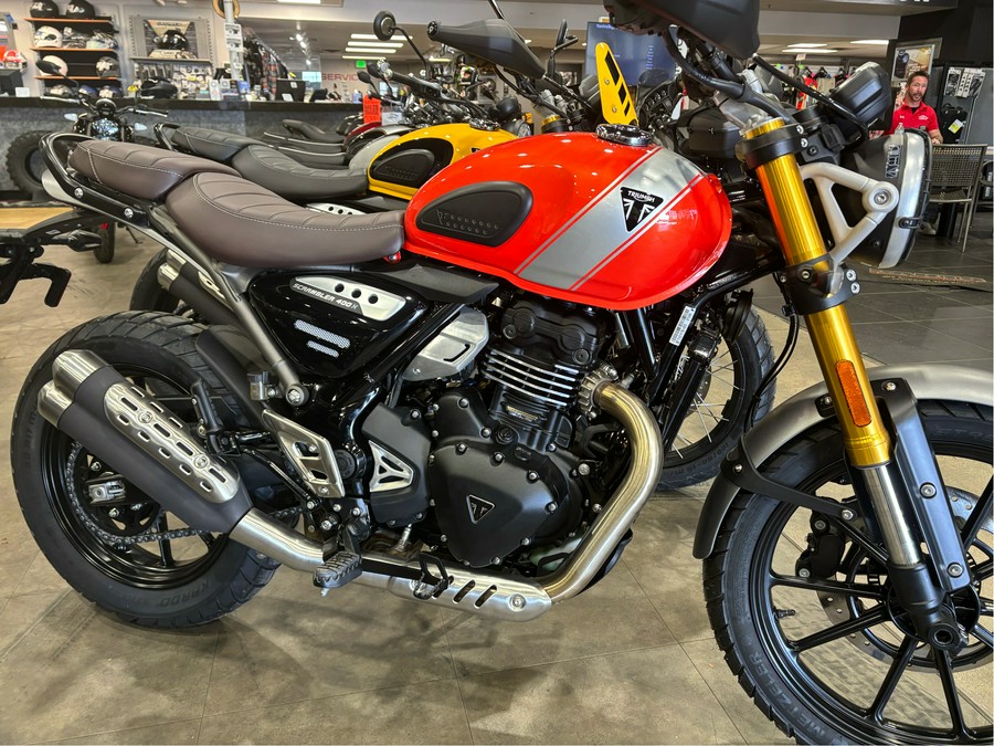 2026 Triumph Scrambler 400 X