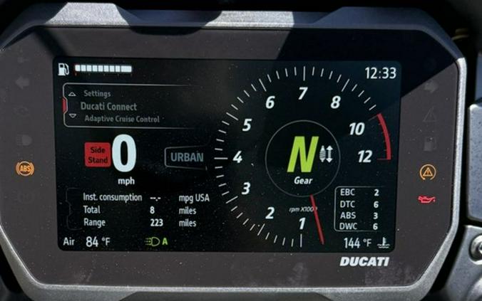 2026 Ducati Multistrada V4 S Travel & Radar Thrilling Black
