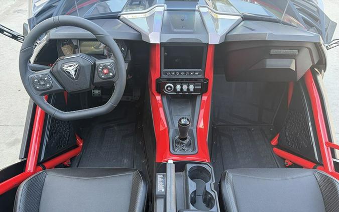 2026 Polaris Slingshot R Manual Radiant Gray with Indy Red Pearl