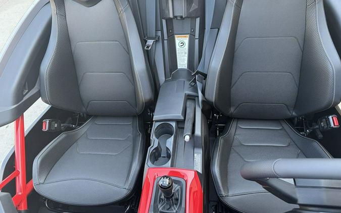 2026 Polaris Slingshot R Manual Radiant Gray with Indy Red Pearl