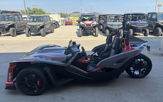 2026 Polaris Slingshot R Manual Radiant Gray with Indy Red Pearl