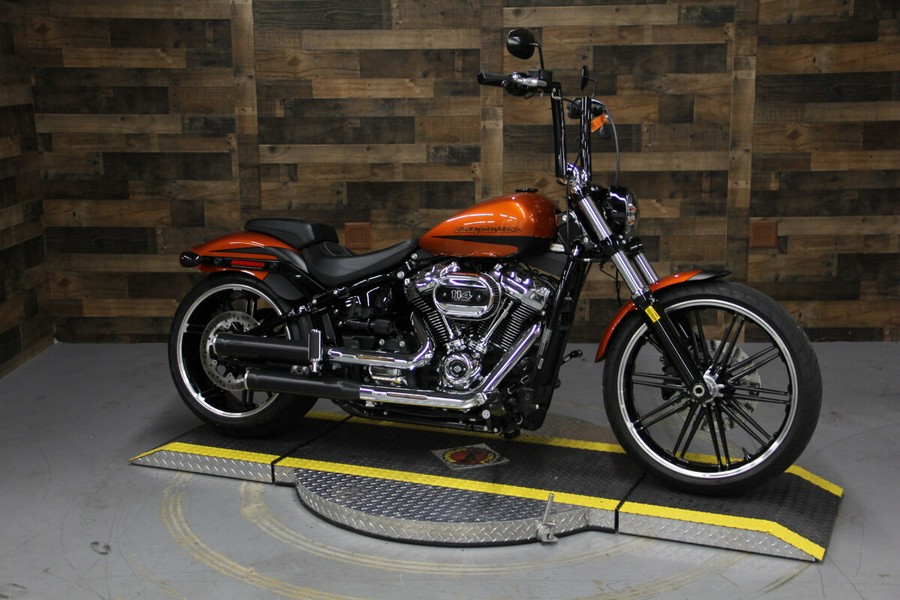 2019 Harley-Davidson Breakout 114 Scorched Orange/Black Denim