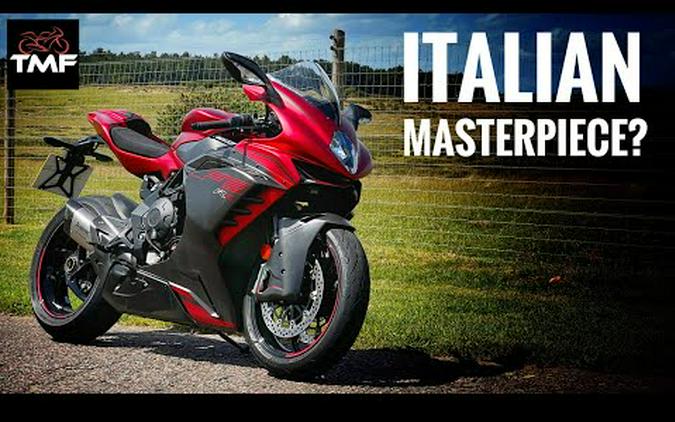 2022 MV Agusta F3 RR Review - An Italian Masterpiece? 4K