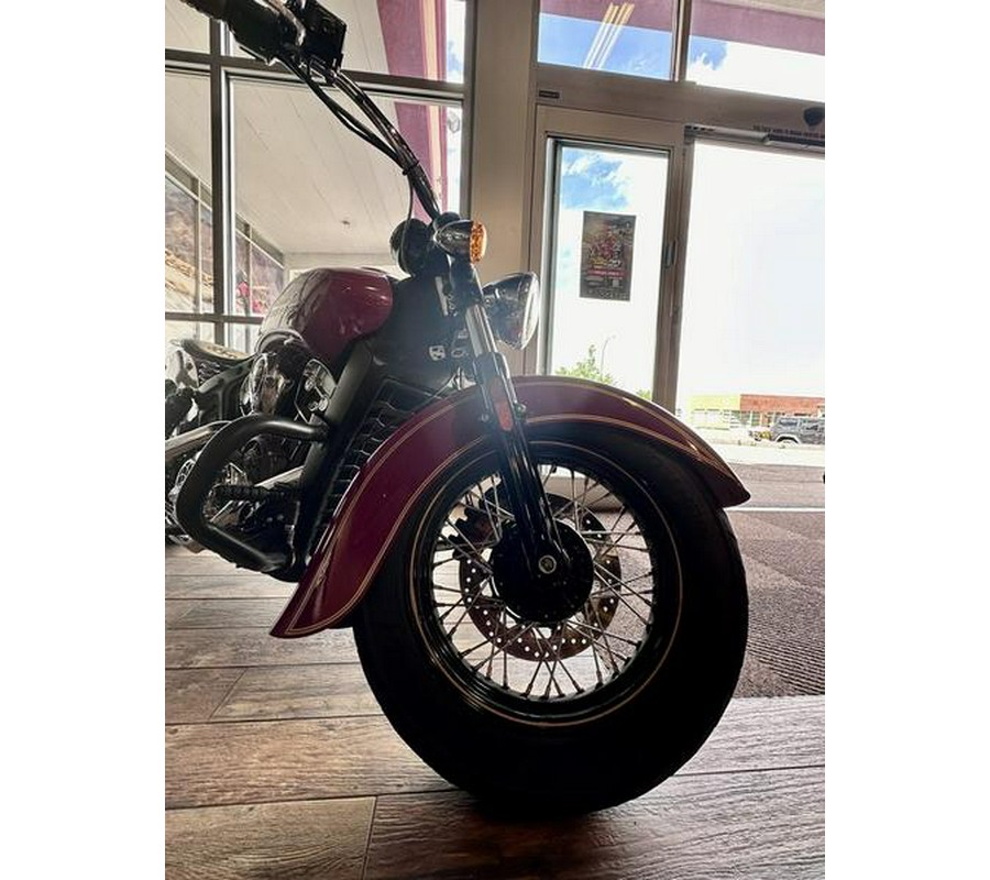 2020 Indian Motorcycle® Scout® 100th Anniversary Indian Red with Gold trim