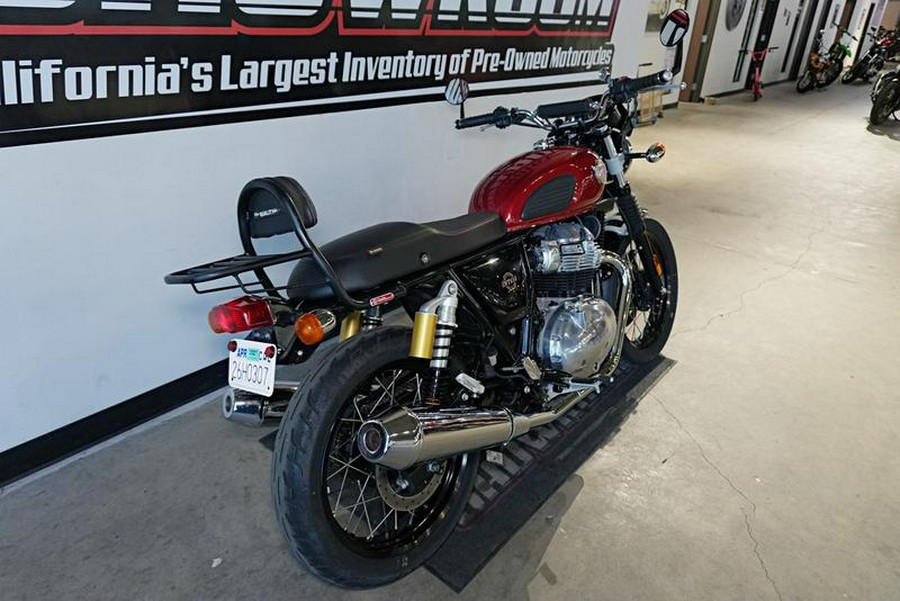 2022 Royal Enfield Int650 Canyon Red