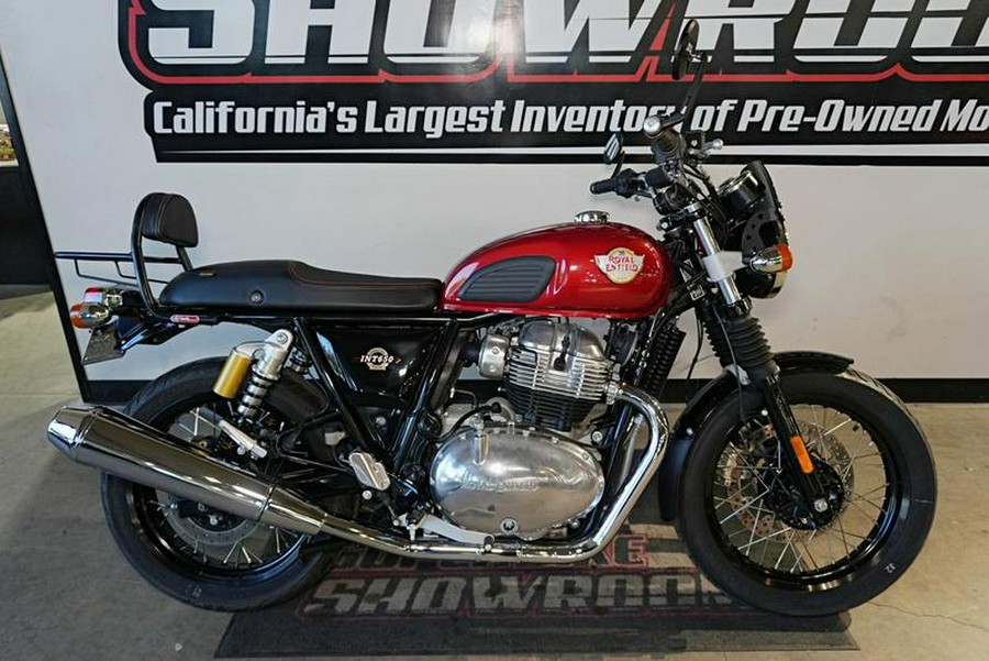 2022 Royal Enfield Int650 Canyon Red