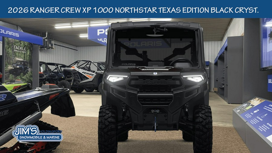 2026 Polaris Ranger® Crew XP 1000 NorthStar Edition Texas Edition - Black Crystal