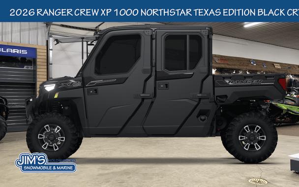 2026 Polaris Ranger® Crew XP 1000 NorthStar Edition Texas Edition - Black Crystal