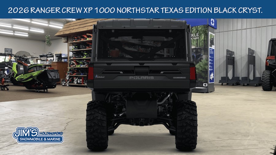 2026 Polaris Ranger® Crew XP 1000 NorthStar Edition Texas Edition - Black Crystal