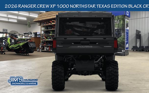 2026 Polaris Ranger® Crew XP 1000 NorthStar Edition Texas Edition - Black Crystal