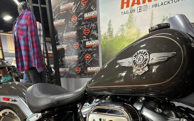 2018 Harley-Davidson Fat Boy 114 INDUSTRIAL GRAY W/PINSTRIPE