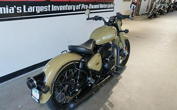 2023 Royal Enfield Classic 350 Signals Desert Sand