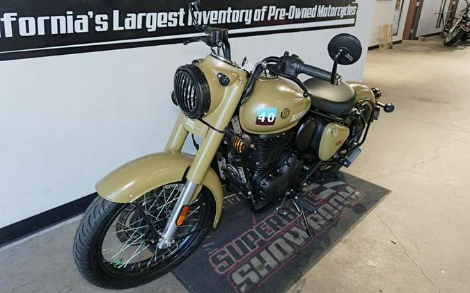 2023 Royal Enfield Classic 350 Signals Desert Sand