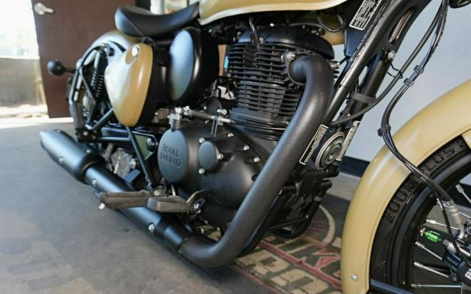 2023 Royal Enfield Classic 350 Signals Desert Sand