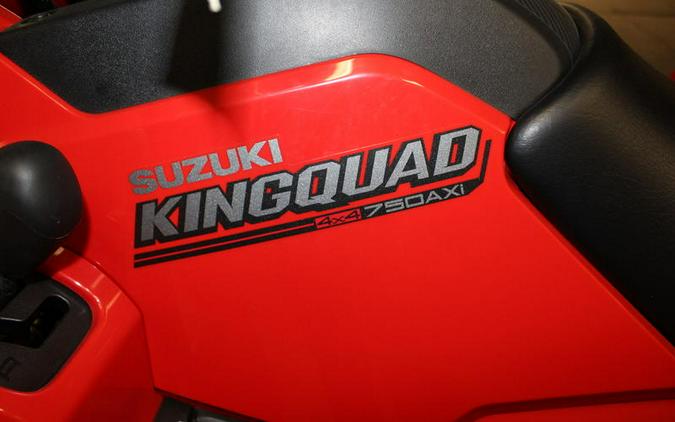 2023 Suzuki KingQuad 750 AXi RED