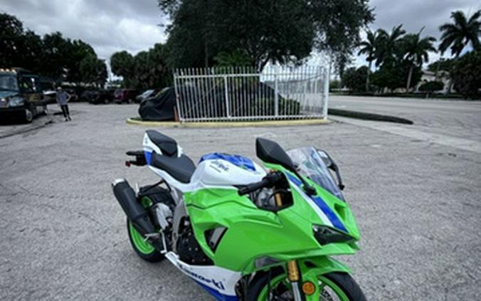 2024 Kawasaki Ninja ZX-6R 40th Anniversary Edition ABS