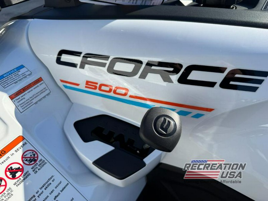 New 2026 CFMOTO CFORCE 500