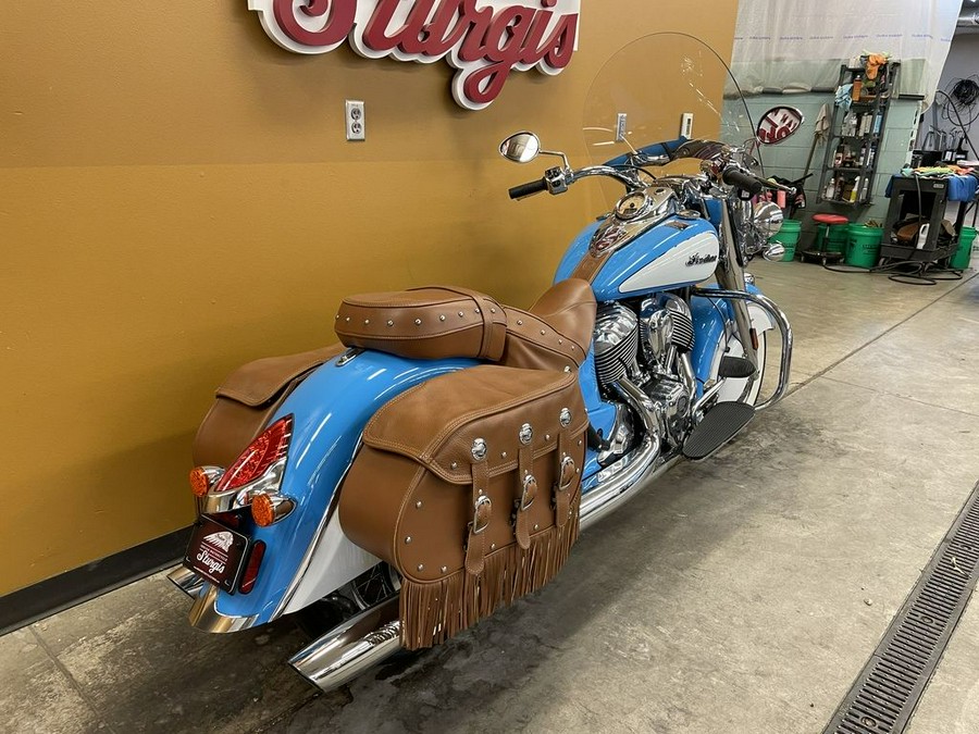 2019 Indian Motorcycle® Chief® Vintage Sky Blue / Pearl White