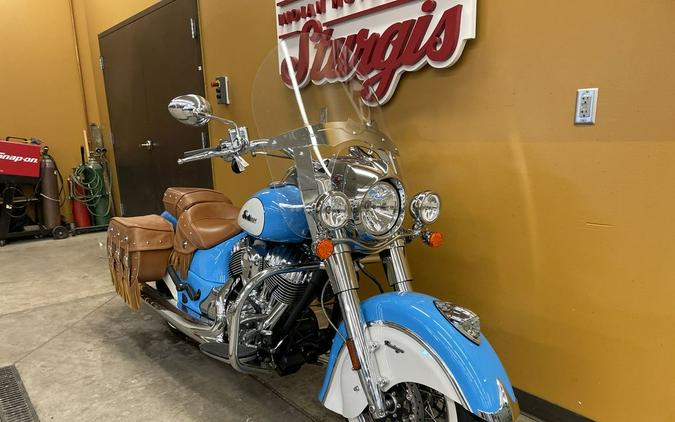 2019 Indian Motorcycle® Chief® Vintage Sky Blue / Pearl White