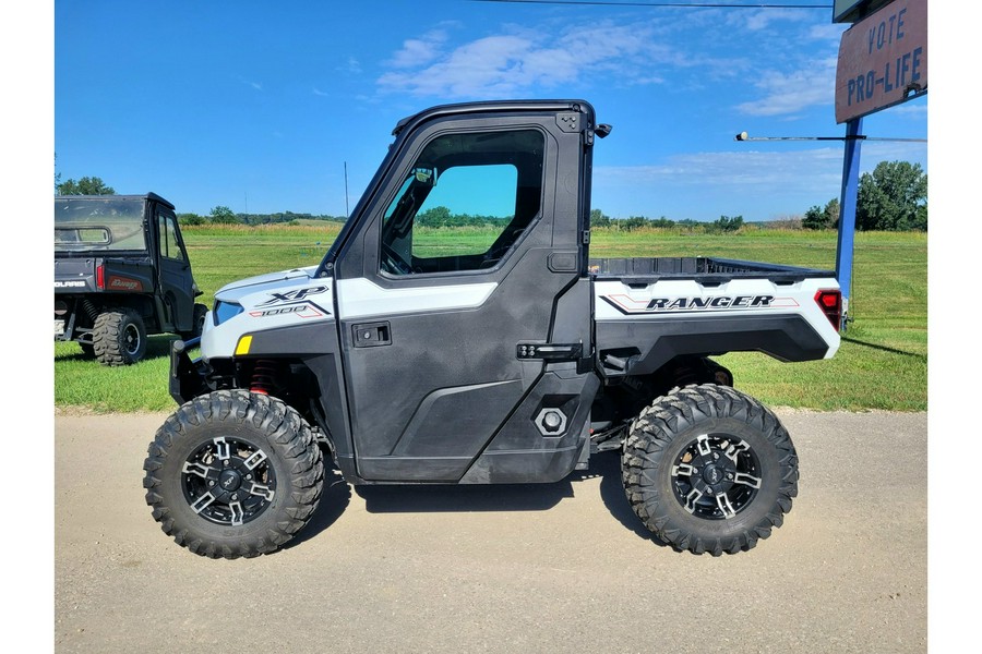 2021 Polaris Industries RANGER XP® 1000 NorthStar Edition Trail Boss Ghost White