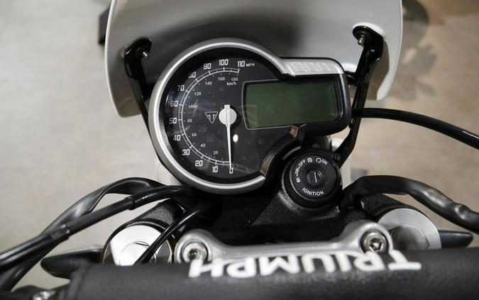 2026 Triumph Scrambler 400 XC Vanilla White