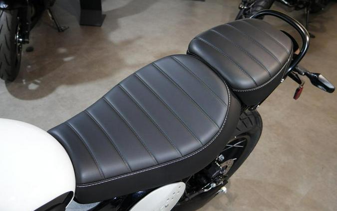 2026 Triumph Scrambler 400 XC Vanilla White