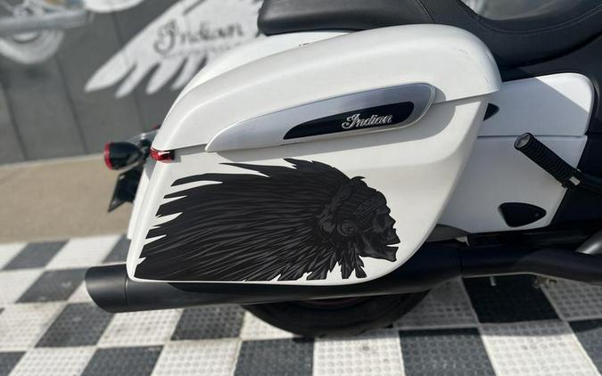2021 Indian Motorcycle® Challenger® Dark Horse White Smoke