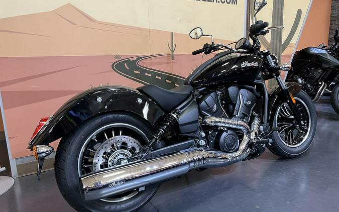 2025 Indian Motorcycle® Scout® Sixty Classic Black Metallic