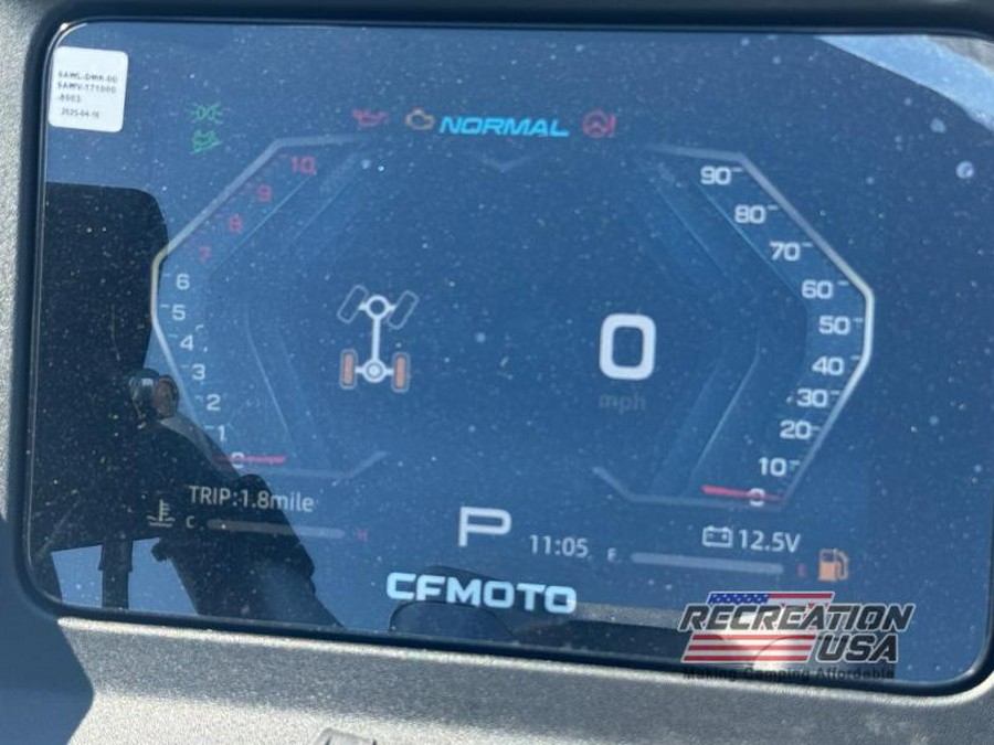 New 2026 CFMOTO CFORCE 800 TOURING