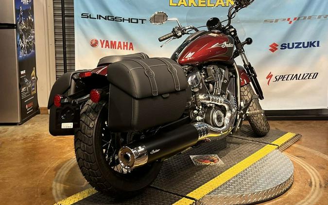 2025 Indian Super Scout Maroon Metallic With Graphics