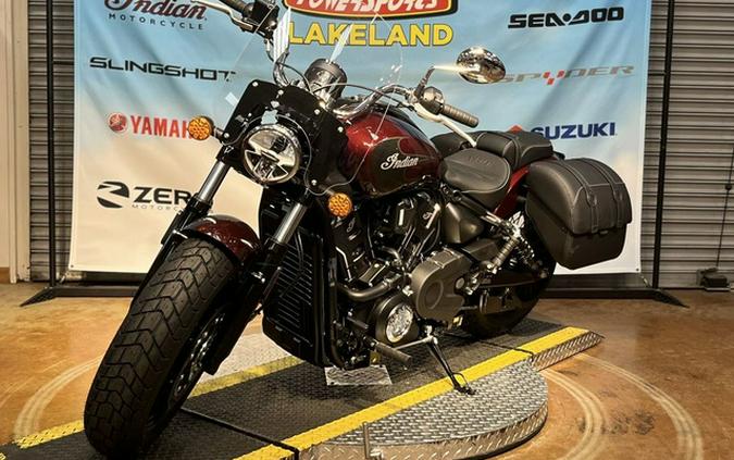 2025 Indian Super Scout Maroon Metallic With Graphics